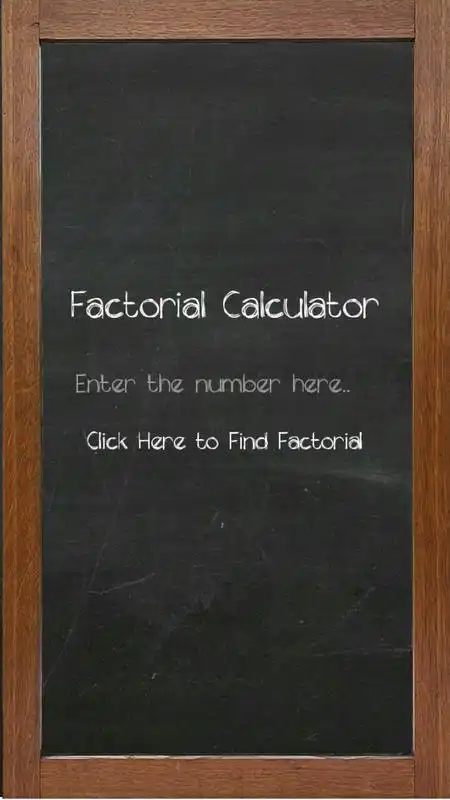 Play Factorial Calculator|HD